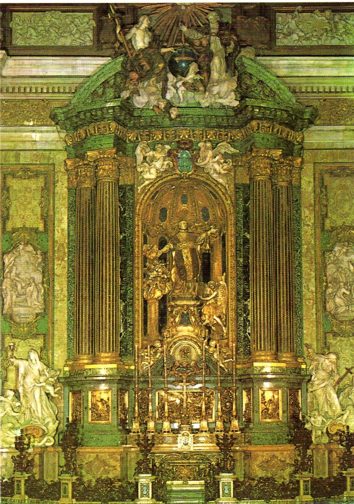 51 Gesú Altar de San Ignacio
